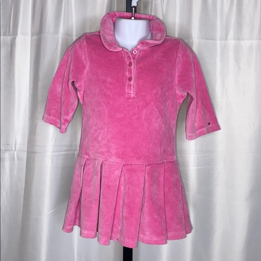 Tommy Hilfiger Velour Kids Dress